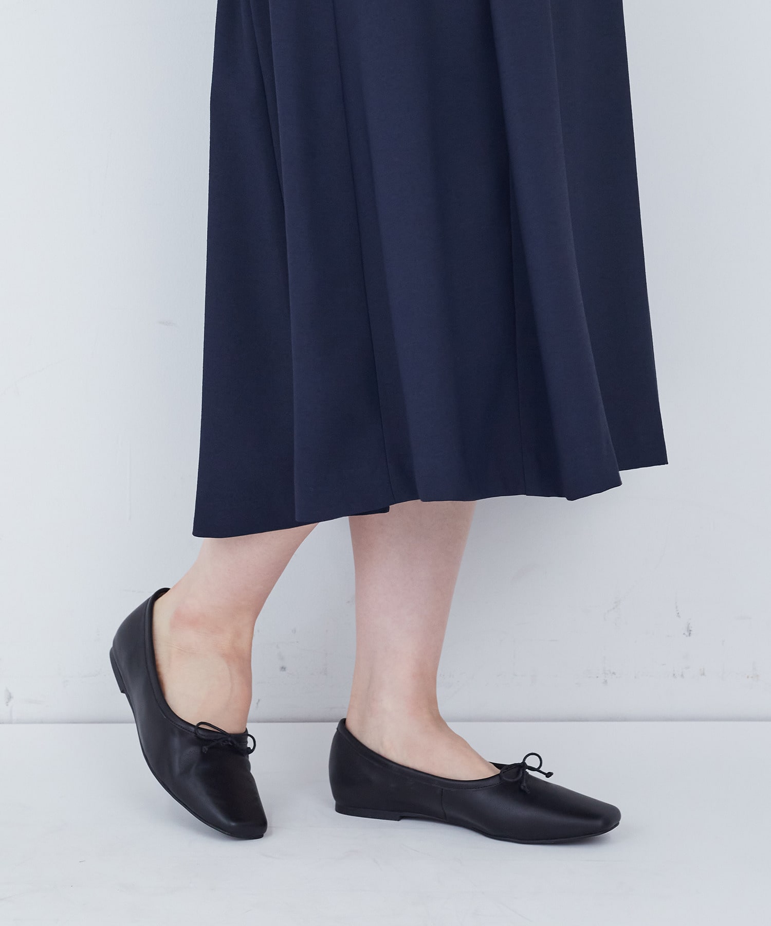 【ADIEU TRISTESSE】タックフレアースカート 詳細画像 ブラック 20