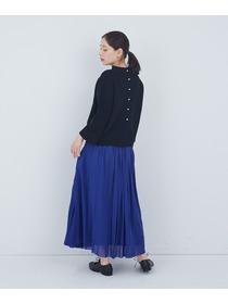 【ADIEU TRISTESSE】【2way】COTTON FORTホールガーメントニットカーディガン 詳細画像 ブラック 14