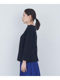 【ADIEU TRISTESSE】【2way】COTTON FORTホールガーメントニットカーディガン 詳細画像 ブラック 16