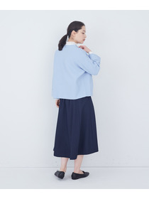 【ADIEU TRISTESSE】【2way】COTTON FORTホールガーメントニットカーディガン 詳細画像 ブラック 3