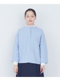 【ADIEU TRISTESSE】【2way】COTTON FORTホールガーメントニットカーディガン 詳細画像 ブラック 7