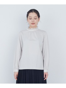 【ADIEU TRISTESSE】フリルカラーブラウス 詳細画像 オフホワイト 10