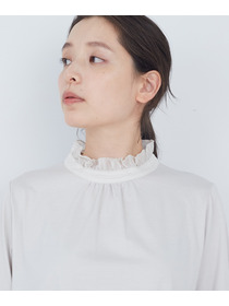 【ADIEU TRISTESSE】フリルカラーブラウス 詳細画像 オフホワイト 13