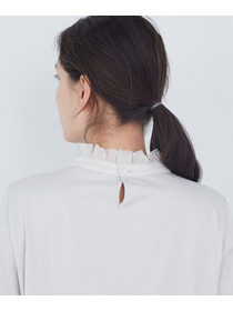 【ADIEU TRISTESSE】フリルカラーブラウス 詳細画像 オフホワイト 14