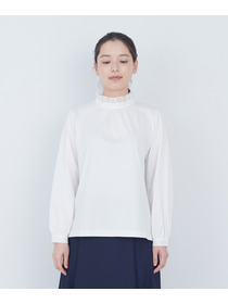 【ADIEU TRISTESSE】フリルカラーブラウス 詳細画像 オフホワイト 4