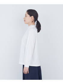 【ADIEU TRISTESSE】フリルカラーブラウス 詳細画像 オフホワイト 5