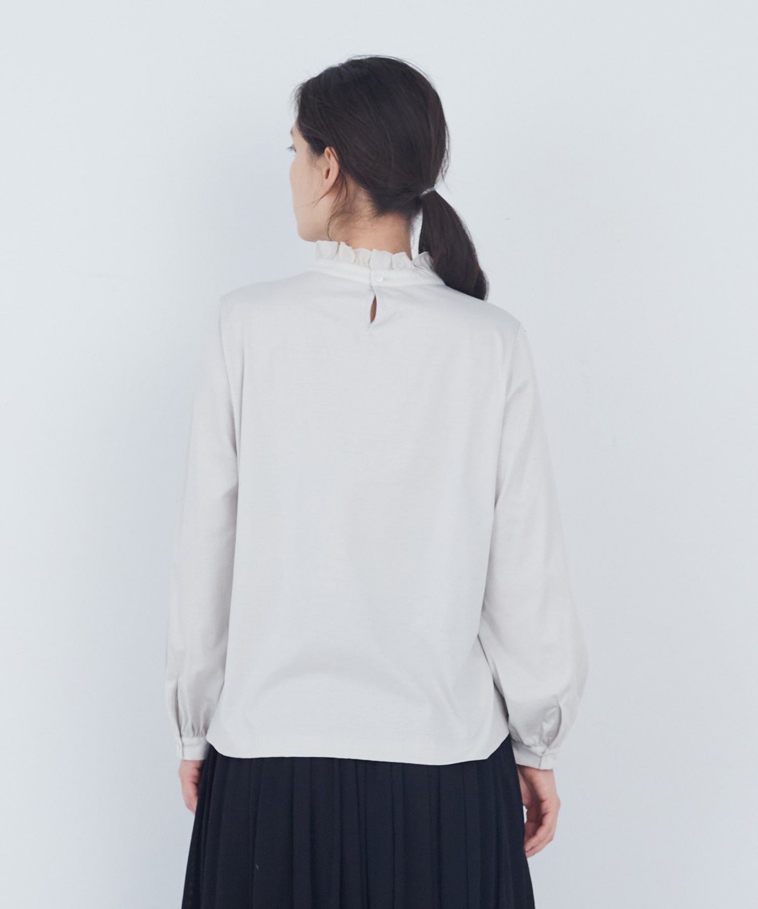 【ADIEU TRISTESSE】フリルカラーブラウス 詳細画像 オフホワイト 12