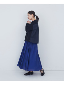 【ADIEU TRISTESSE】裏毛&times;布帛コンビプルオーバー 詳細画像 ブラック 10