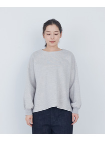 【ADIEU TRISTESSE】裏毛&times;布帛コンビプルオーバー 詳細画像 ブラック 18