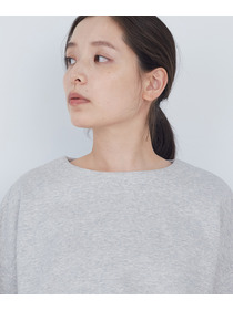 【ADIEU TRISTESSE】裏毛&times;布帛コンビプルオーバー 詳細画像 ブラック 21