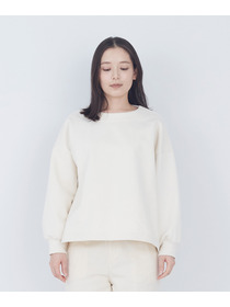 【ADIEU TRISTESSE】裏毛&times;布帛コンビプルオーバー 詳細画像 ブラック 6