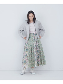 【ADIEU TRISTESSE】裏毛ダブルジップブルゾン 詳細画像 ブラック 1