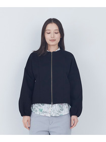 【ADIEU TRISTESSE】裏毛ダブルジップブルゾン 詳細画像 ブラック 12