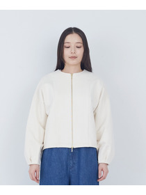 【ADIEU TRISTESSE】裏毛ダブルジップブルゾン 詳細画像 ブラック 20