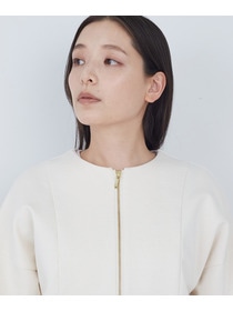 【ADIEU TRISTESSE】裏毛ダブルジップブルゾン 詳細画像 ブラック 23