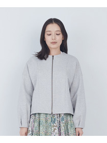 【ADIEU TRISTESSE】裏毛ダブルジップブルゾン 詳細画像 ブラック 5