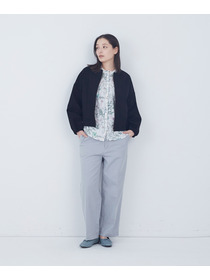 【ADIEU TRISTESSE】裏毛ダブルジップブルゾン 詳細画像 ブラック 8