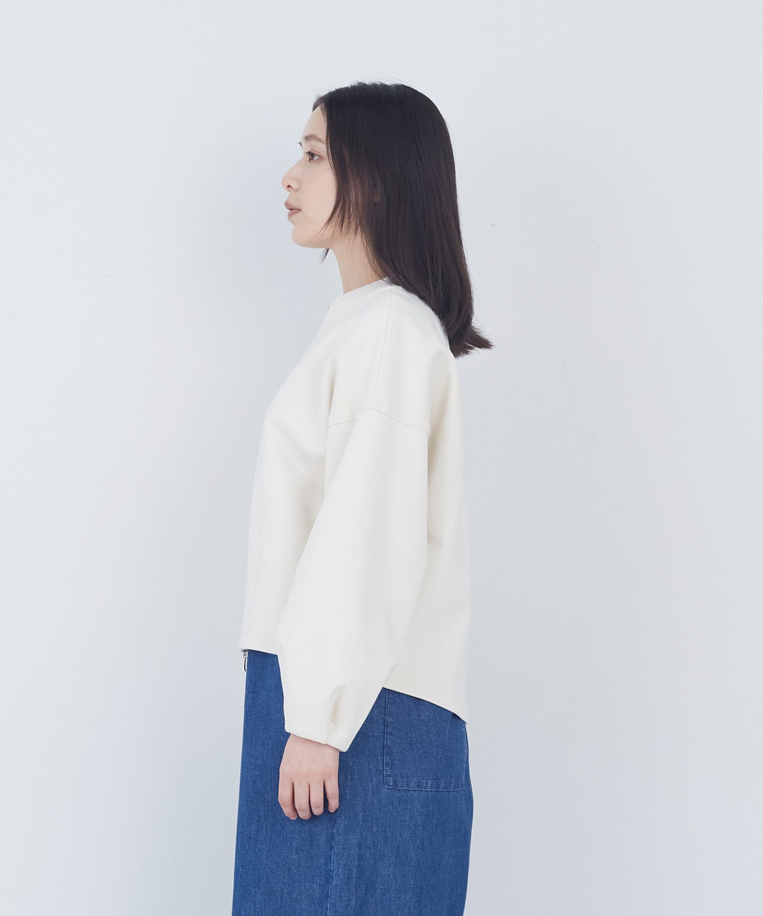 【ADIEU TRISTESSE】裏毛ダブルジップブルゾン 詳細画像 ブラック 21