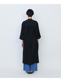 【LOISIR】オリジナル柄刺繍ワンピース 詳細画像 ブラック系その他 12