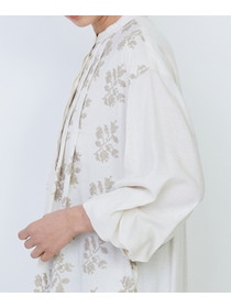 【LOISIR】オリジナル柄刺繍ワンピース 詳細画像 ブラック系その他 18