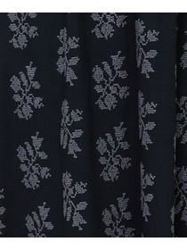 【LOISIR】オリジナル柄刺繍ワンピース 詳細画像 ブラック系その他 21