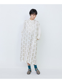 【LOISIR】オリジナル柄刺繍ワンピース 詳細画像 ブラック系その他 7