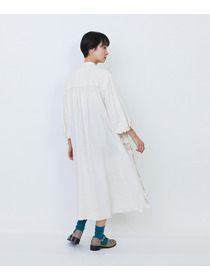 【LOISIR】オリジナル柄刺繍ワンピース 詳細画像 ブラック系その他 9