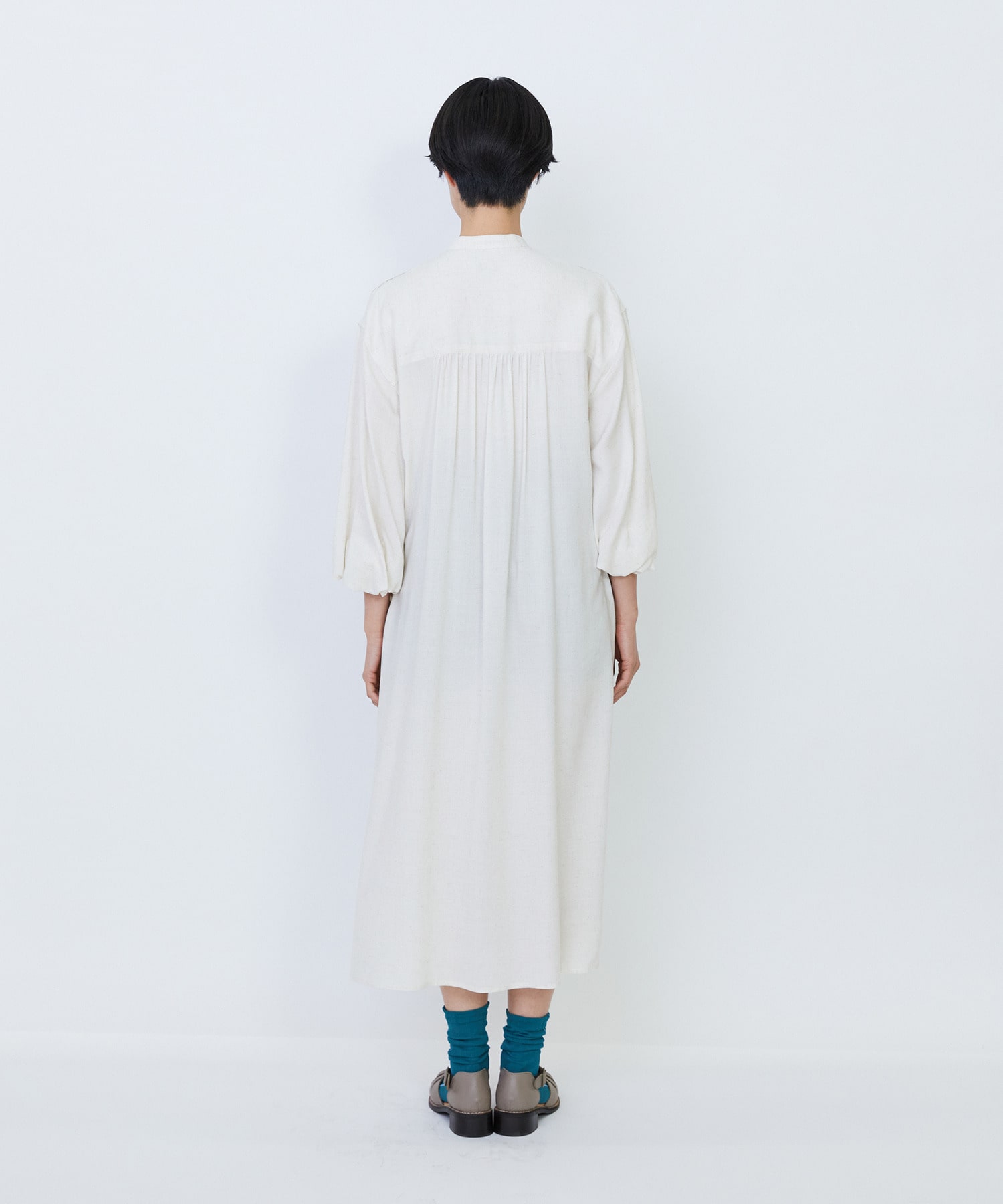 【LOISIR】オリジナル柄刺繍ワンピース 詳細画像 ブラック系その他 15