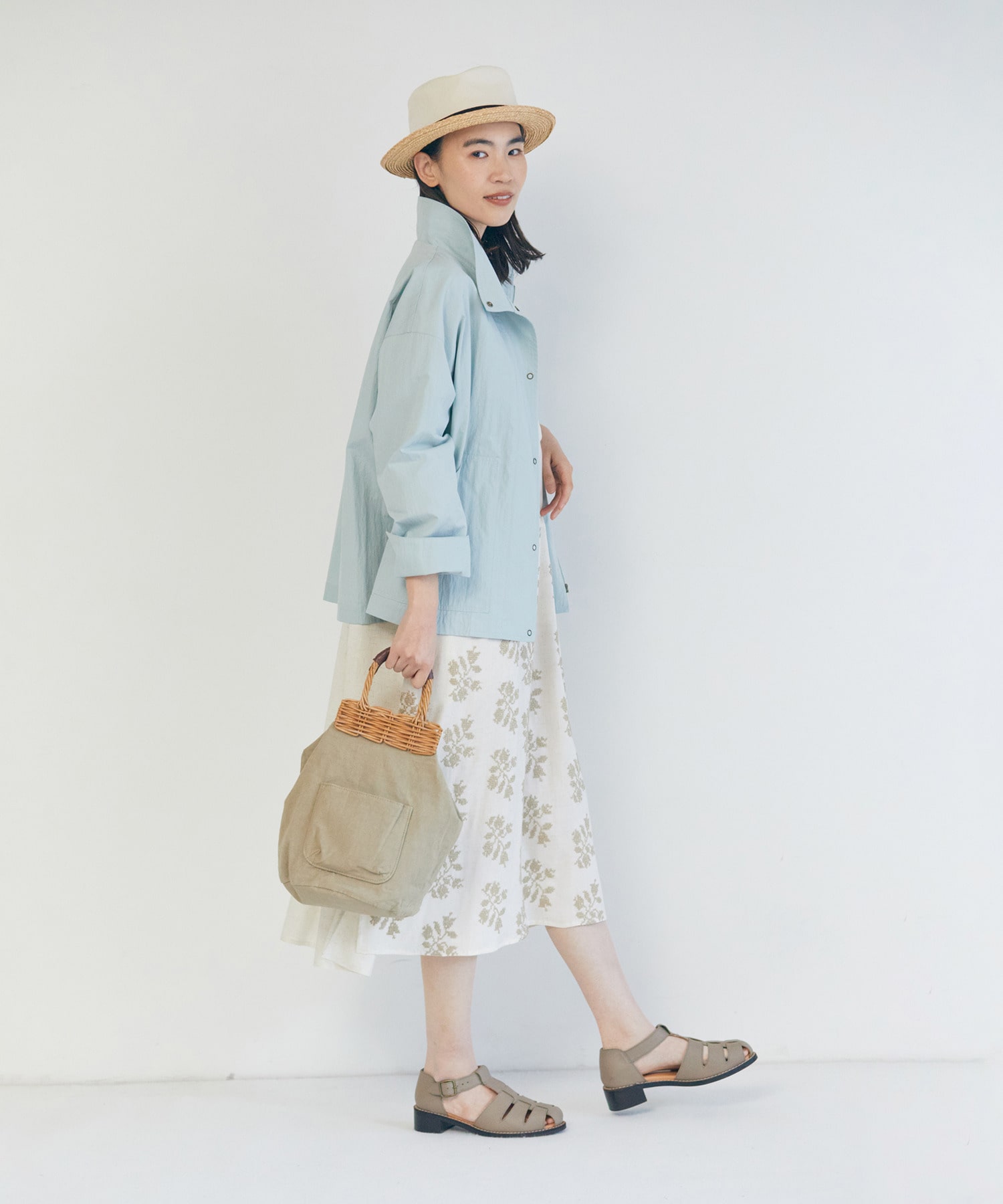 【LOISIR】オリジナル柄刺繍ワンピース 詳細画像 ブラック系その他 5