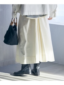 【LOISIR】【MTサイズ有り】コットンツイルエプロンワンピース 詳細画像 カーキ 4