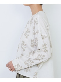 【LOISIR】オリジナル柄刺繍ボクシーブラウス 詳細画像 ブラック系その他 15