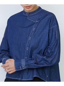 【LOISIR】ワークディテールショートシャツ 詳細画像 オフホワイト 17