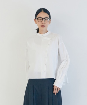 【LOISIR】ワークディテールショートシャツ 詳細画像 オフホワイト 1