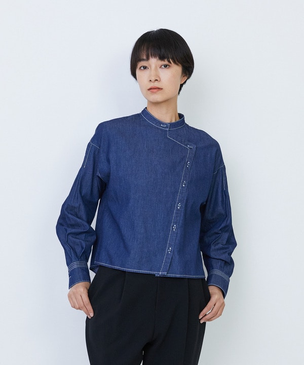 【LOISIR】ワークディテールショートシャツ