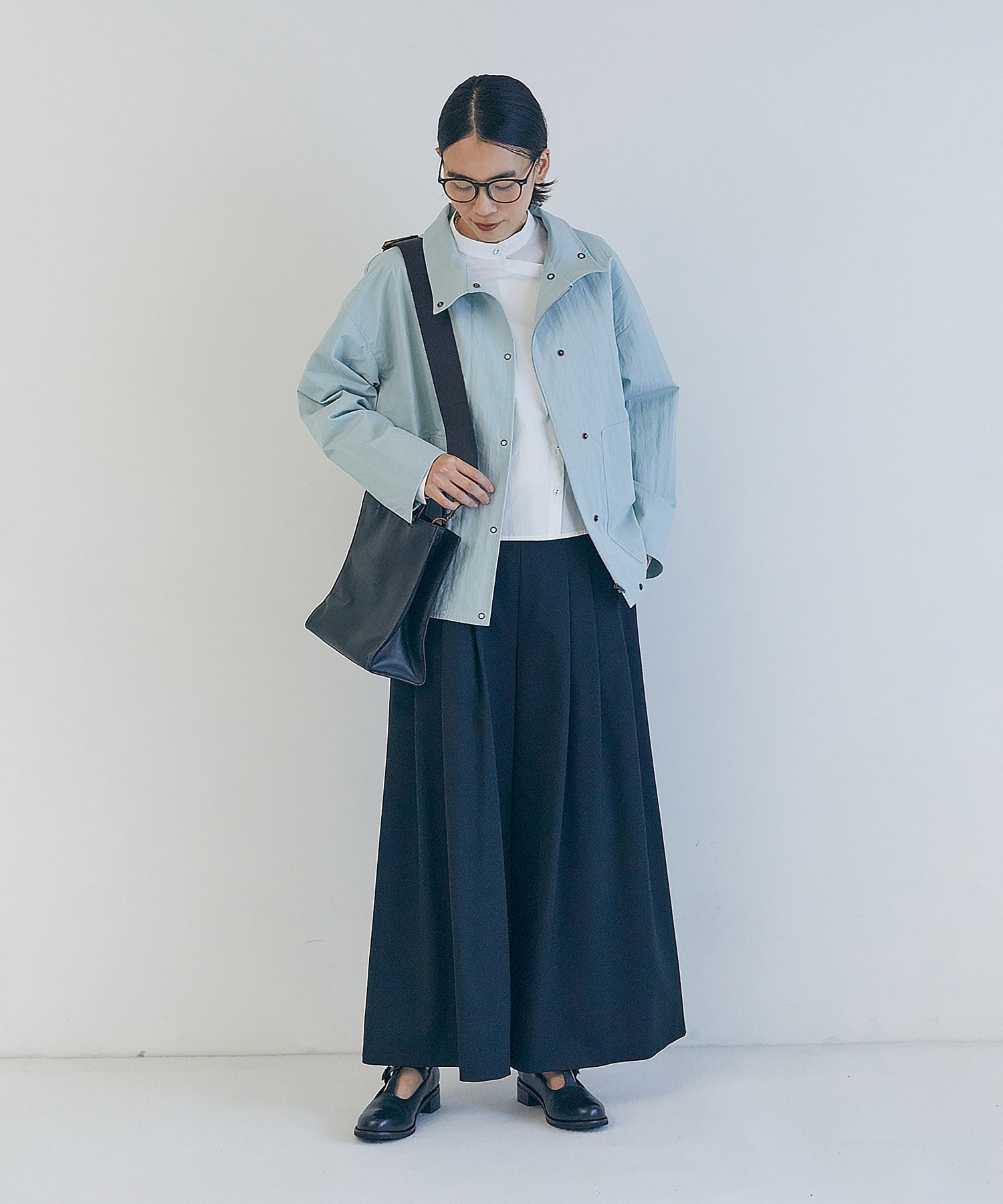 【LOISIR】ワークディテールショートシャツ 詳細画像 オフホワイト 1