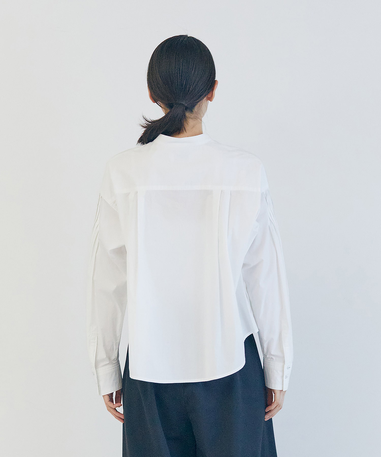 【LOISIR】ワークディテールショートシャツ 詳細画像 オフホワイト 10