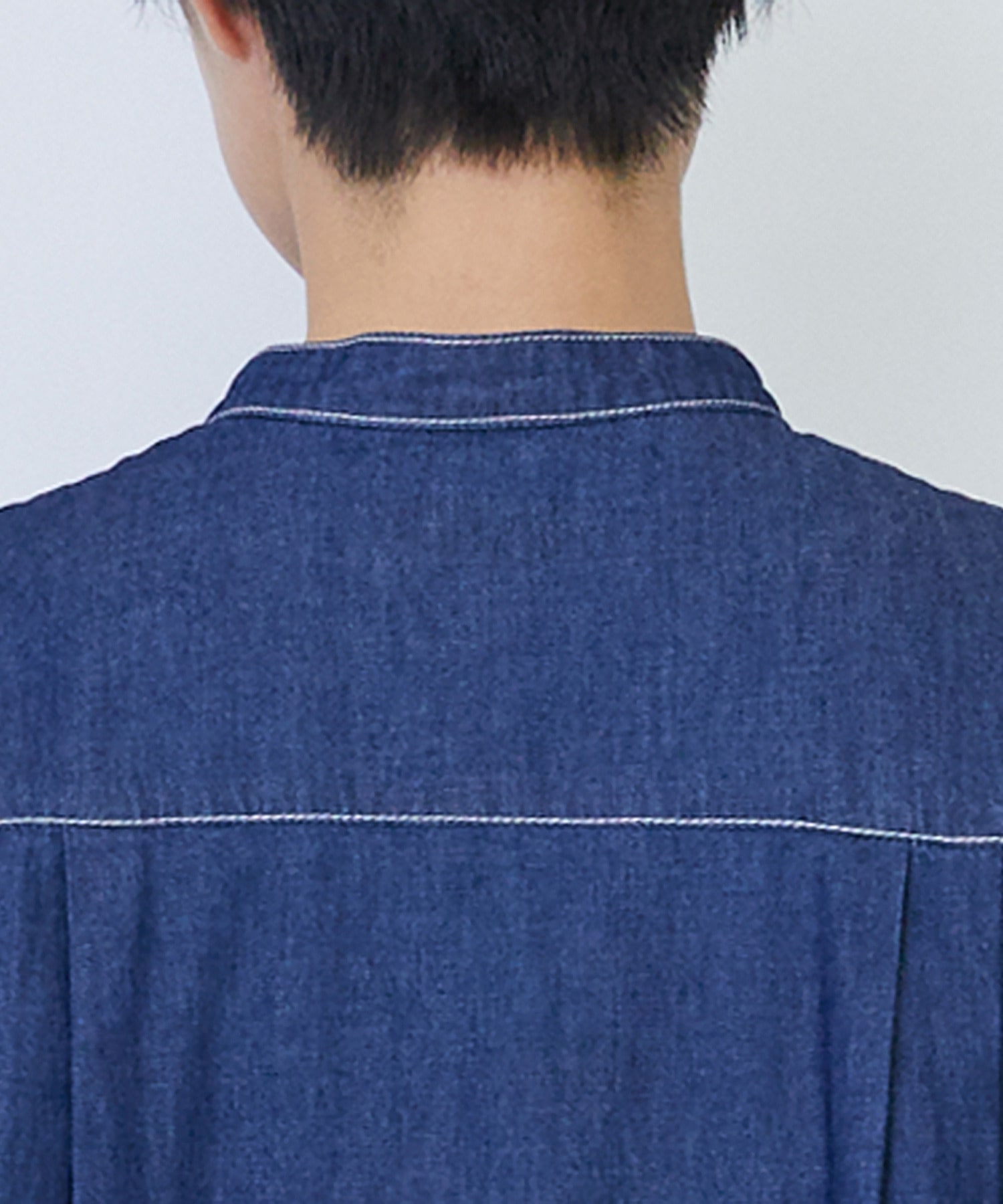 【LOISIR】ワークディテールショートシャツ 詳細画像 オフホワイト 15