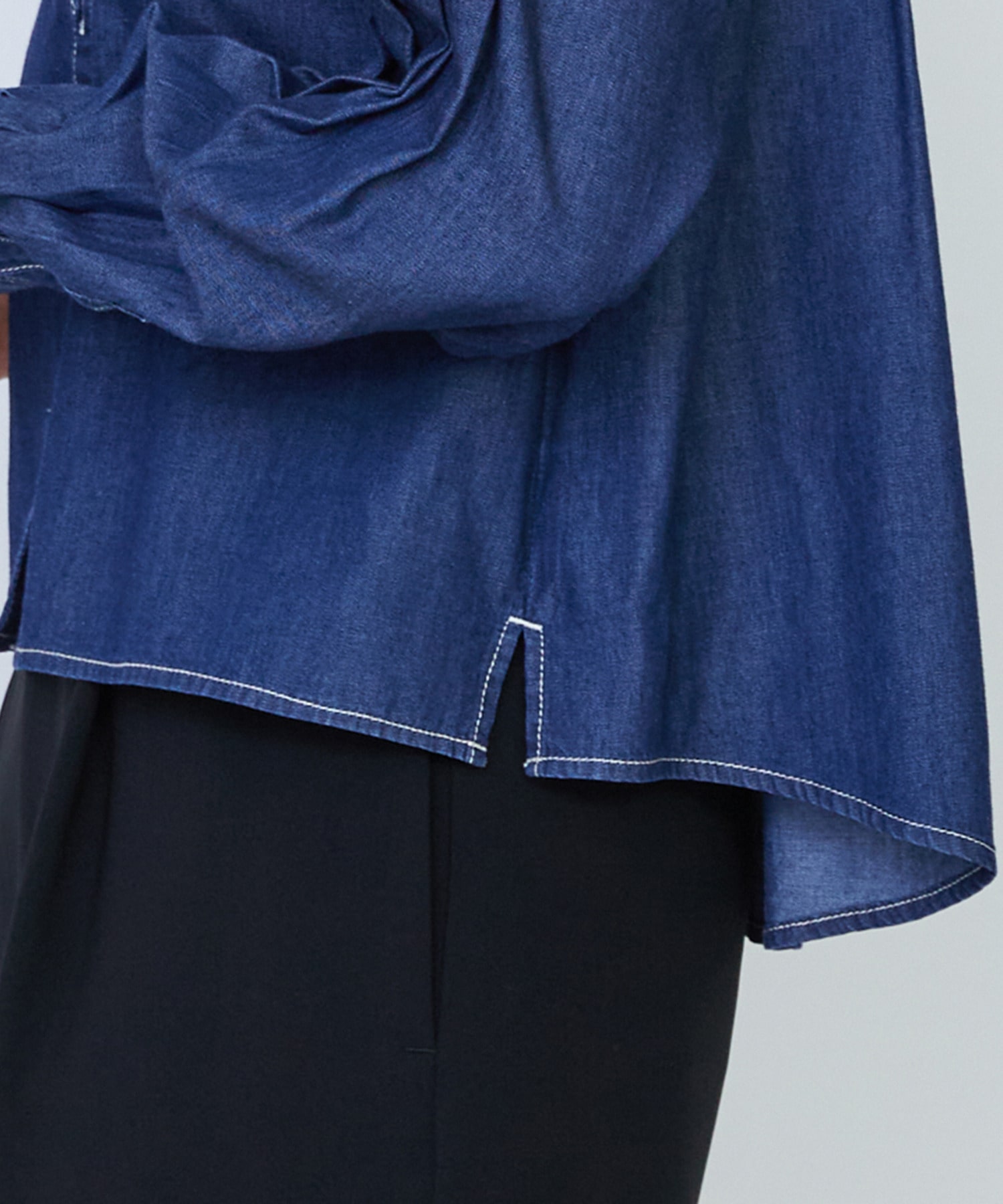 【LOISIR】ワークディテールショートシャツ 詳細画像 オフホワイト 18