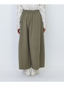 【LOISIR】コットンツイルボトルシルエットパンツ 詳細画像 キナリ 15