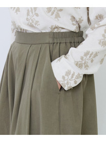 【LOISIR】コットンツイルボトルシルエットパンツ 詳細画像 キナリ 18