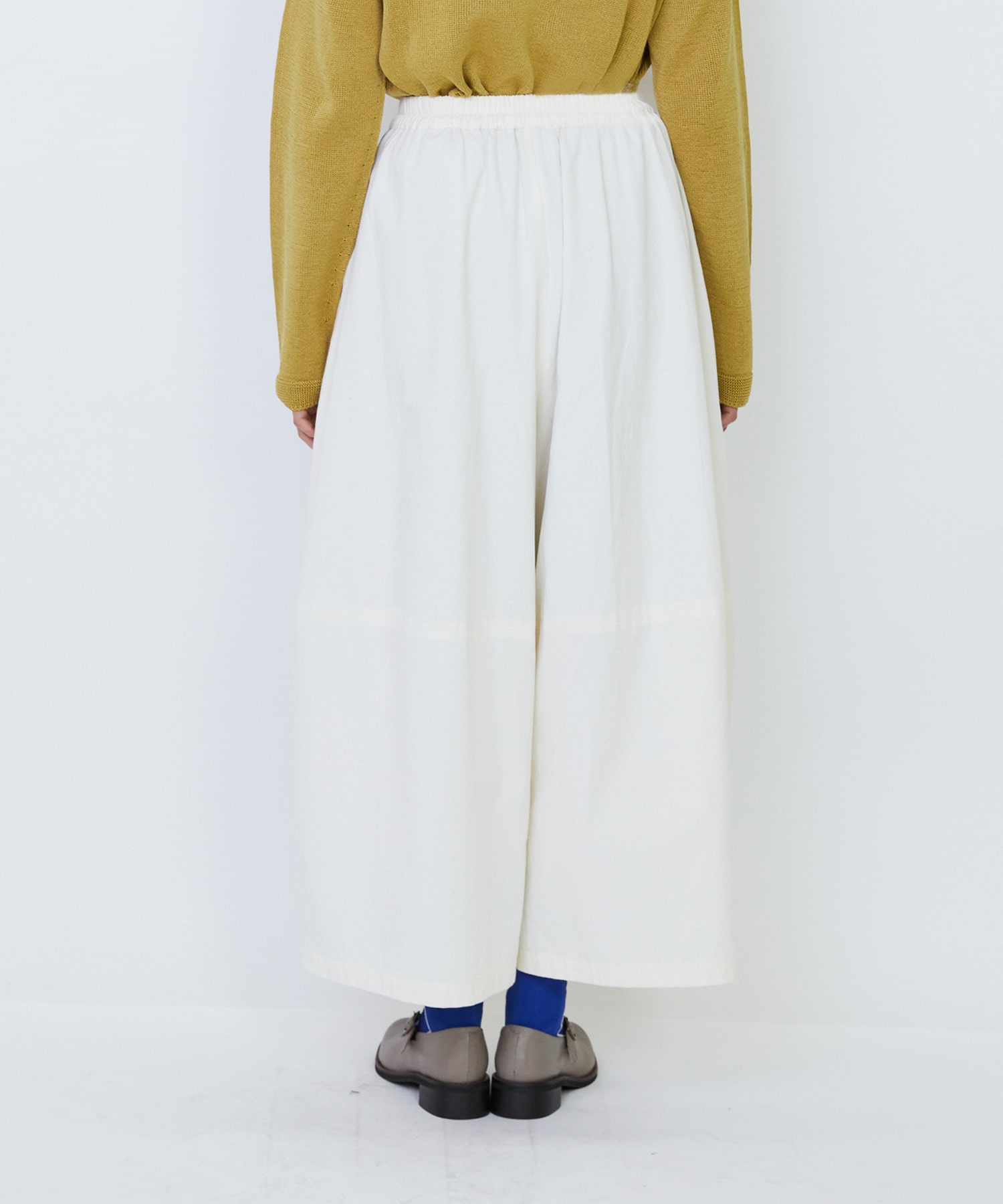 【LOISIR】コットンツイルボトルシルエットパンツ 詳細画像 キナリ 12