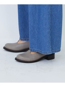 【LOISIR】【MTサイズ有り】綿麻ライトデニムワイドパンツ 詳細画像 ライトインディゴブルー 18