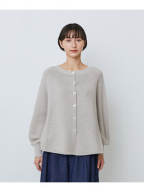 【LOISIR】【2WAY】サーキュラーフレアーカーディガン 詳細画像 ネイビー&times;ホワイト 15