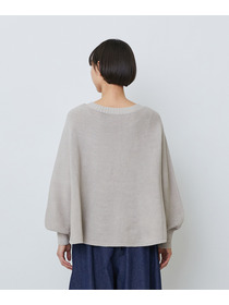 【LOISIR】【2WAY】サーキュラーフレアーカーディガン 詳細画像 ネイビー&times;ホワイト 17