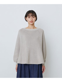 【LOISIR】【2WAY】サーキュラーフレアーカーディガン 詳細画像 ネイビー&times;ホワイト 18