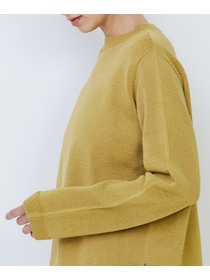 【LOISIR】クルーネックプルオーバー 詳細画像 ネイビー&times;ホワイト 14