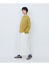 【LOISIR】クルーネックプルオーバー 詳細画像 ネイビー&times;ホワイト 3