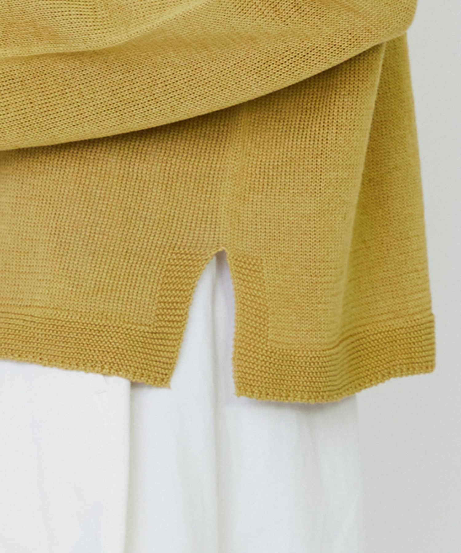 【LOISIR】クルーネックプルオーバー 詳細画像 ネイビー&times;ホワイト 15