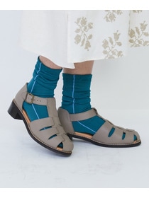 【LOISIR】サイドラインソックス 詳細画像 グリーン 5