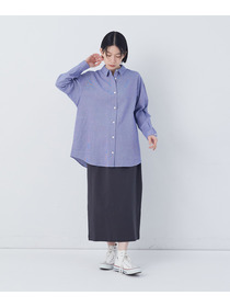 【congés payés】シングルガーゼポケット付きシャツ 詳細画像 ブルー系その他 1